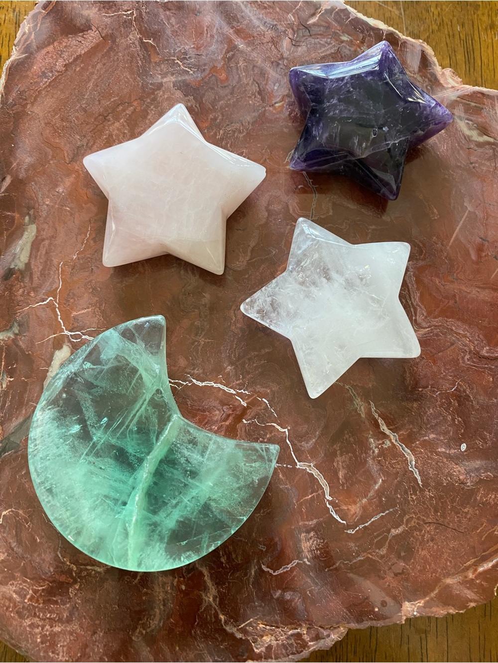 ✨ Celestial Dreams Crystal Set – Moon & Stars Collection ✨